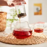 IKEA SKÄLRYTA (ИКЕА СКЭЛРИТА) — Чайник, бесцветное стекло 1 л — фото 3