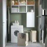IKEA PURRPINGLA (ИКЕА ПУРРПИНГЛА) — Мешок для белья, бежевый 42 л — фото 3