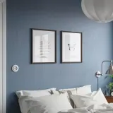 IKEA KLOTKÖRSBÄR (ИКЕА КЛОТКЁРСБЭР) — Рамка, под дуб/тёмно-коричневый 40x50 см — фото 3