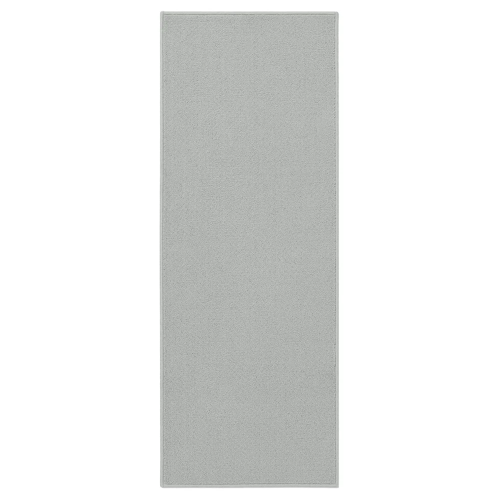 IKEA KÖRFÄLT (ИКЕА КЁРФЭЛТ) — Коврик кухонный, светло-серый 45x120 см