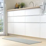 IKEA KÖRFÄLT (ИКЕА КЁРФЭЛТ) — Коврик кухонный, светло-серый 45x120 см — фото 2