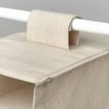 IKEA PURRPINGLA (ИКЕА ПУРРПИНГЛА) — Полка подвесная, ткань/бежевая 22x34x80 см — фото 8
