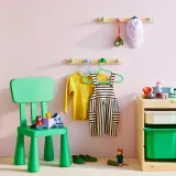 IKEA FLISAT (ИКЕА ФЛИСАТ) — Вешалка настенная, 4 крючка-шарика — фото 2