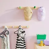 IKEA FLISAT (ИКЕА ФЛИСАТ) — Вешалка настенная, 4 крючка-шарика — фото 4