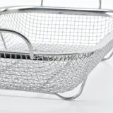 IKEA GRILLTIDER (ИКЕА ГРИЛЛТИДЕР) — Корзина для гриля, нержавеющая сталь 33x19 см — фото 2