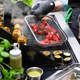 IKEA GRILLTIDER (ИКЕА ГРИЛЛТИДЕР) — Корзина для гриля, нержавеющая сталь 33x19 см — фото 3