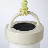 IKEA SOLVINDEN (ИКЕА СОЛВИНДЕН) — Подвесной светильник LED на солнечной батарее, для улицы, бежевый 10 см — фото 2