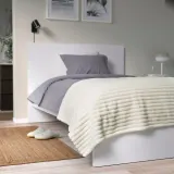 IKEA GULLSTRÅLE (ИКЕА ГУЛЛСТРОЛЕ) — Плед-покрывало, белый 150x250 см — фото 3