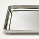 IKEA GRILLTIDER (ИКЕА ГРИЛЛТИДЕР) — Поднос для сервировки, нержавеющая сталь 40x30 см — фото 2