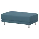 IKEA UPPÅKRA (ИКЕА УППОКРА) — Чехол для пуфа, Аксвалль тёмный серо-синий — фото 2