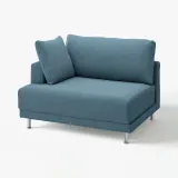 IKEA UPPÅKRA (ИКЕА УППОКРА) — Чехол для модуля 1,5-местного, левый, Аксвалль тёмный серо-синий — фото 2