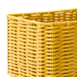 IKEA DJURTRÄNARE (ИКЕА ДЙУРТРЭНАРЕ) — Корзина, тёмно-жёлтая, 18x25x14 см — фото 7