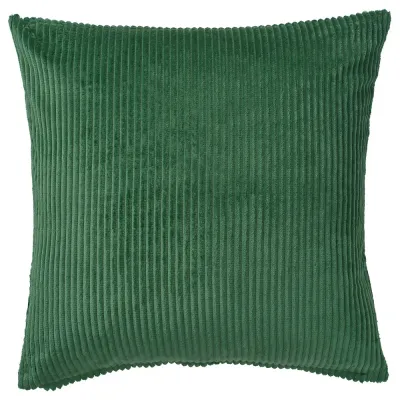 IKEA ÅSVEIG (ИКЕА ОСВЕИГ) — Наволочка для декоративной подушки, тёмно-зелёная 50x50 см