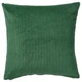 IKEA ÅSVEIG (ИКЕА ОСВЕИГ) — Наволочка для декоративной подушки, тёмно-зелёная 50x50 см — фото 1