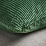 IKEA ÅSVEIG (ИКЕА ОСВЕИГ) — Наволочка для декоративной подушки, тёмно-зелёная 50x50 см — фото 2