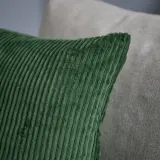 IKEA ÅSVEIG (ИКЕА ОСВЕИГ) — Наволочка для декоративной подушки, тёмно-зелёная 50x50 см — фото 4