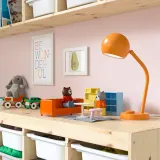 IKEA KORVSNÖRE (ИКЕА КОРВСНЁРЕ) — Лампа настольная LED, диммируемая/оранжевая — фото 3