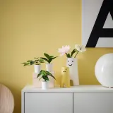IKEA FEJKA (ИКЕА ФЕЙКА) — Искусственное растение в горшке, 3 шт., для дома и улицы/листья — фото 2