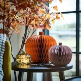 IKEA HÖSTAGILLE (ИКЕА ХЁСТАГИЛЛЕ) — Набор украшений, 2 шт., бумага тыква — фото 3