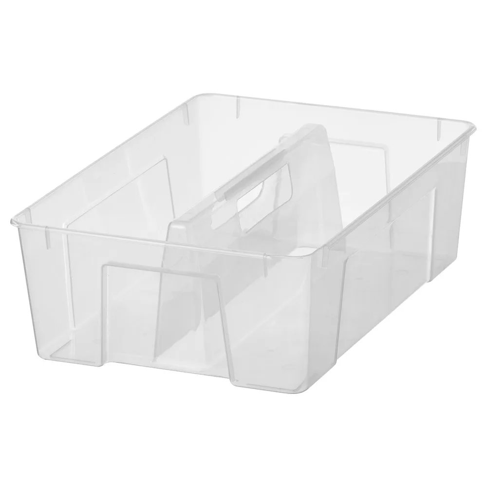 IKEA SAMLA (ИКЕА САМЛА) — Вставка для контейнера 11/22 л, прозрачная 37x25x12 см