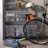 IKEA SAMLA (ИКЕА САМЛА) — Вставка для контейнера 11/22 л, прозрачная 37x25x12 см — фото 3