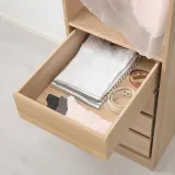 IKEA KOMPLEMENT (ИКЕА КОМПЛИМЕНТ) — Ящик, имитация дуба, беленый 50х58 см — фото 2