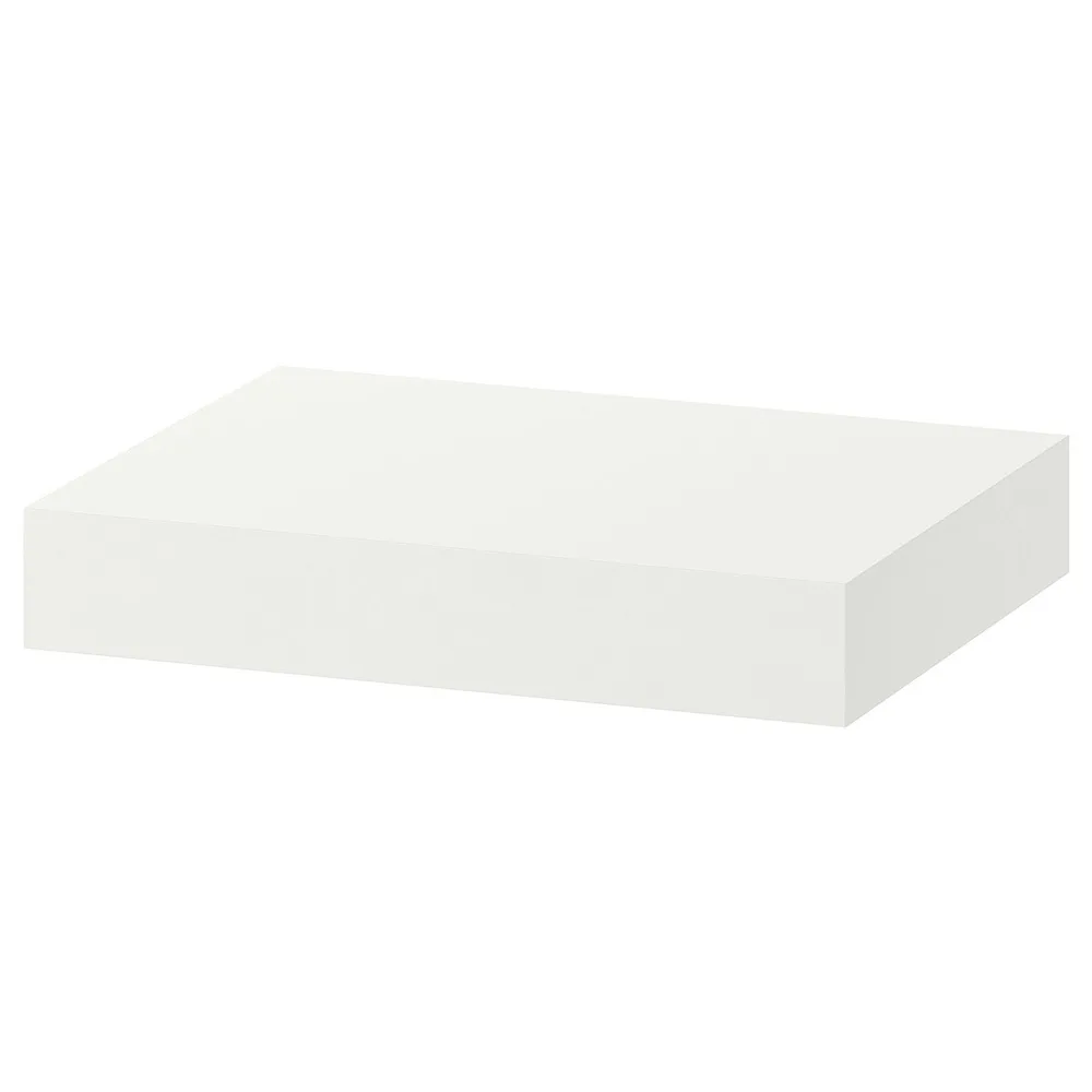 IKEA LACK (ИКЕА ЛАКК) — Полка настенная, белая 30x26 см