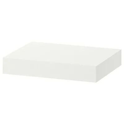 IKEA LACK (ИКЕА ЛАКК) — Полка настенная, белая 30x26 см