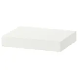 IKEA LACK (ИКЕА ЛАКК) — Полка настенная, белая 30x26 см — фото 1