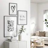 IKEA LOMVIKEN (ИКЕА ЛОМВИКЕН) — Рамка, чёрная 30x40 см — фото 3