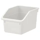IKEA SOCKERBIT (ИКЕА СОСКЕРБИТ) — Контейнер, белый 19x26x15 см — фото 1