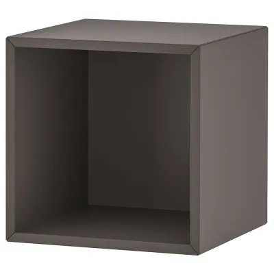 IKEA EKET (ИКЕА ЕКЕТ) — Шкаф навесной, тёмно-серый 35x35x35 см