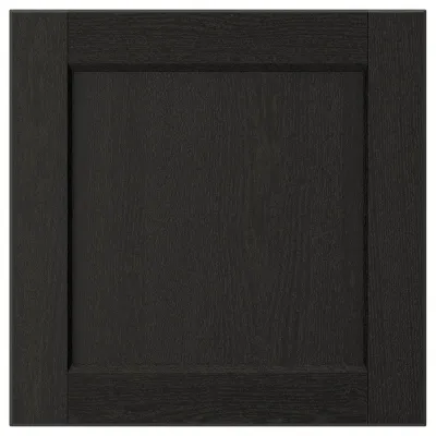 IKEA LERHYTTAN (ИКЕА ЛЕРХЙТТАН) — Фасад ящика, чёрная морилка 40х40 см