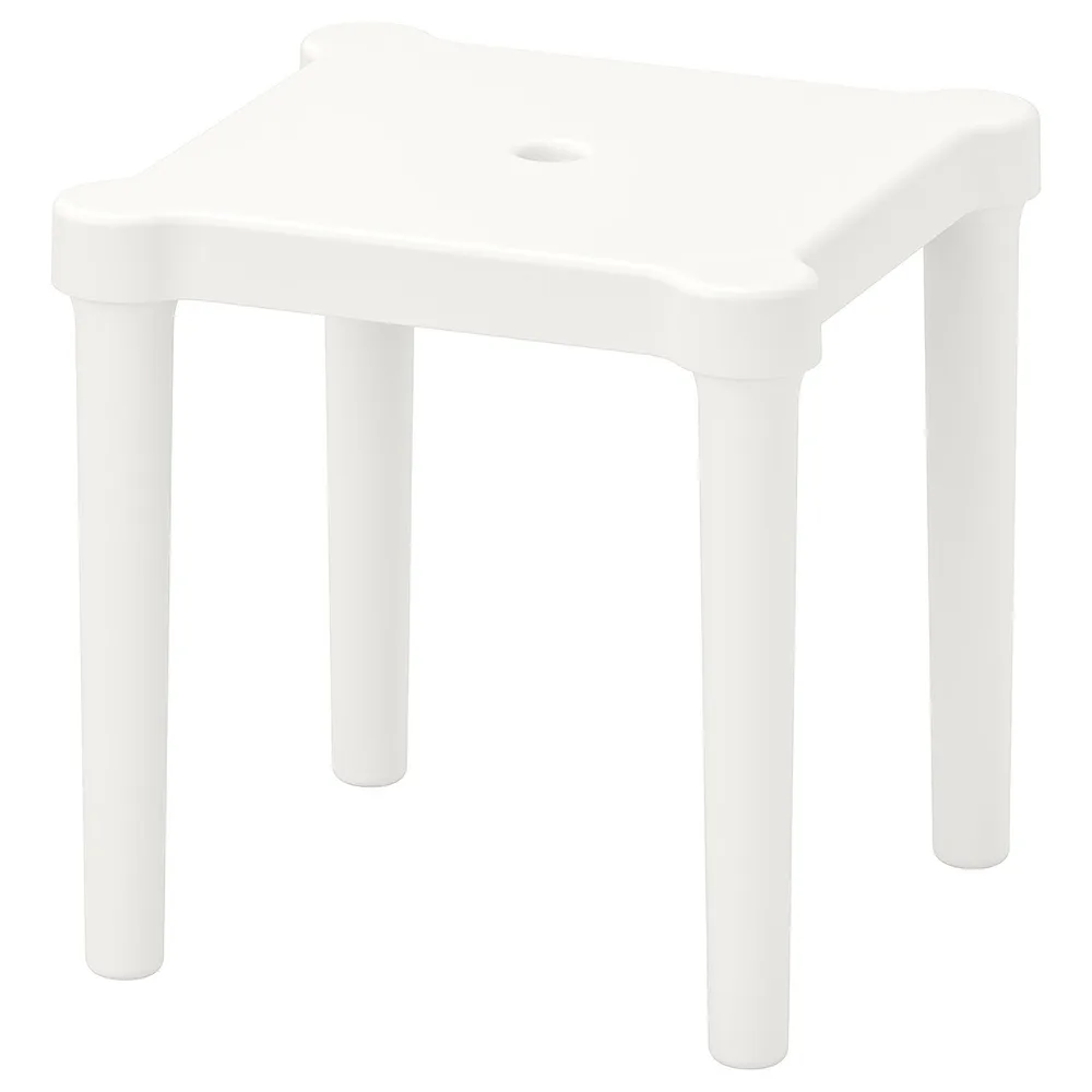 IKEA UTTER (ИКЕА УТТЕР) — Детский табурет, для дома и улицы/белый