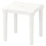 IKEA UTTER (ИКЕА УТТЕР) — Детский табурет, для дома и улицы/белый — фото 1