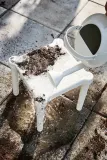 IKEA UTTER (ИКЕА УТТЕР) — Детский табурет, для дома и улицы/белый — фото 4