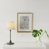 IKEA SILVERHÖJDEN (ИКЕА СИЛВЕРХЁЙДЕН) — Рамка, золотистый цвет 30х40 см — фото 2