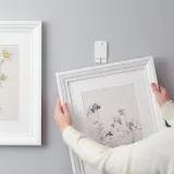 IKEA ALFTA (ИКЕА АЛФТА) — Самоклеящийся крючок для рамы, белый — фото 2