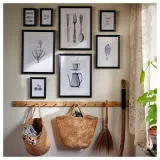 IKEA KNOPPÄNG (ИКЕА КНОППЭНГ) — Рамка, чёрная 21х30 см — фото 3