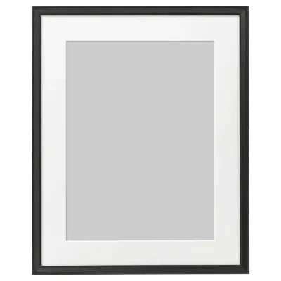 IKEA KNOPPÄNG (ИКЕА КНОППЭНГ) — Рамка, чёрная 40х50 см