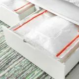 IKEA PÄRKLA (ИКЕА ПЭРКЛА) — Контейнер для одежды/постельного белья 55х49х19 см — фото 2