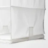 IKEA RASSLA (ИКЕА РАССЛА) — Шкафчик с 5 отделениями, белый 25x40x98 см — фото 4