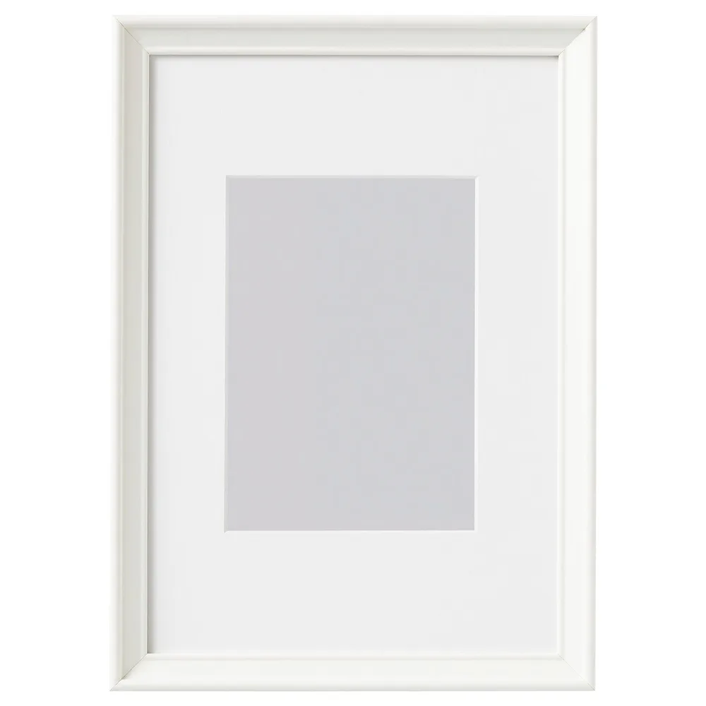 IKEA KNOPPÄNG (ИКЕА КНОППЭНГ) — Рамка, белая 21x30 см