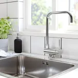 IKEA JUTTERN (ИКЕА ЙУТТЕРН) — Смеситель кухонный складной, хром — фото 3