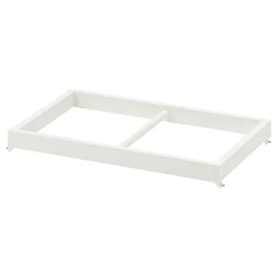 IKEA KOMPLEMENT (ИКЕА КОМПЛИМЕНТ) — Штанга для одежды, белая 50x35 см