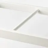IKEA KOMPLEMENT (ИКЕА КОМПЛИМЕНТ) — Штанга для одежды, белая 50x35 см — фото 4