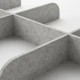 IKEA KOMPLEMENT (ИКЕА КОМПЛИМЕНТ) — Перегородка для выдвижного лотка, светло-серая 50x35 см — фото 3