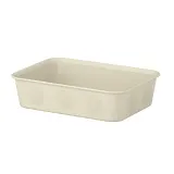 IKEA NOJIG (ИКЕА НОЙИГ) — Органайзер, пластик/бежевый 15x20x5 см — фото 1