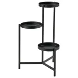 IKEA OLIVBLAD (ИКЕА ОЛИВБЛАД) — Подставка для горшков, для дома и улицы/чёрный 58 см — фото 1