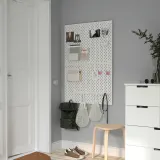 IKEA SKÅDIS (ИКЕА СКОДИС) — Корзина для хранения, 3 шт., белый — фото 6